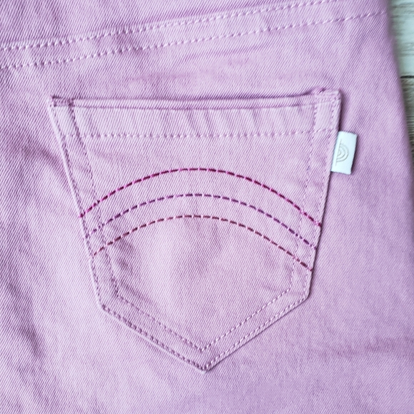 Jaime Kay Lavendar Jean Overall Dress - Picture 4 of 6